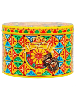 Panettone Castagne glassate e gianduia kg 1 - D&G Fiasconaro
